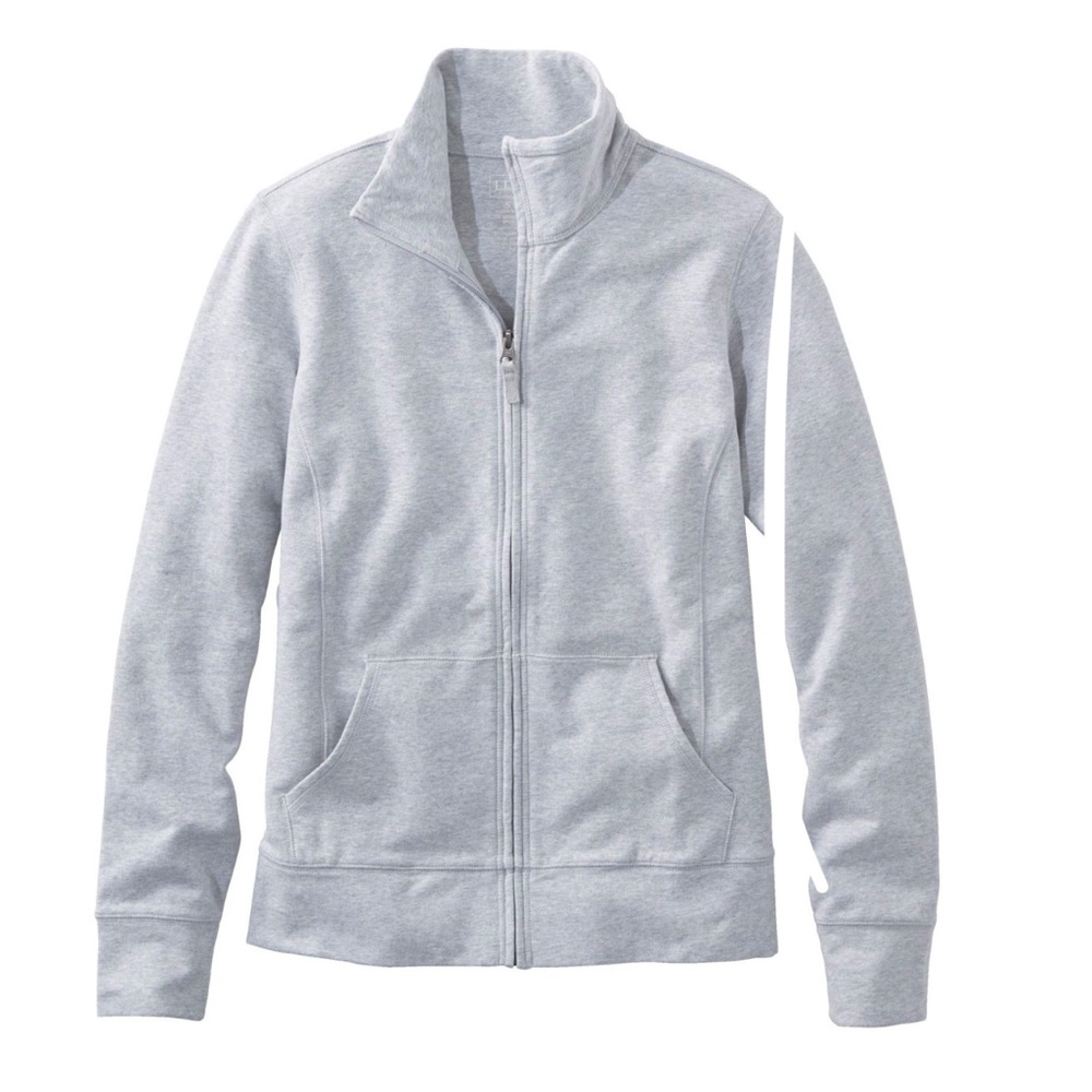 L.L. Bean Women's Ultrasoft Sweats, Full-Zip Mock-Neck Jacket